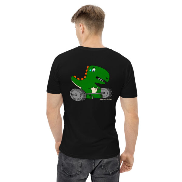 Deadlifting Toby the T.Rex Tee