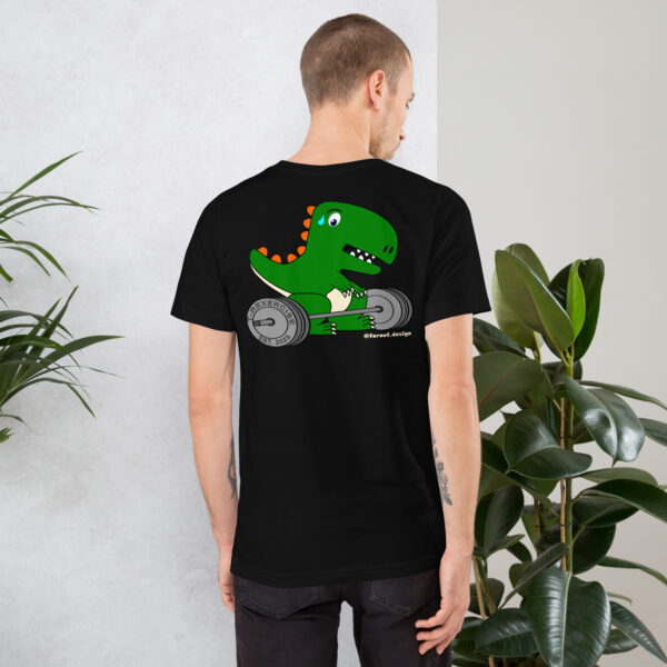 Deadlifting Toby the T.Rex Tee